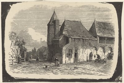 Vue sur la Koppelpoort à Amersfoort - Isaac Weissenbruch