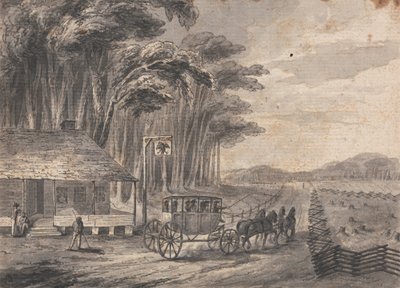 Wagon de scène américain - Isaac Weld
