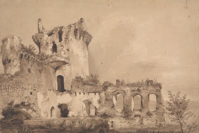 Ruines (romaines ?) - Isaac Weld