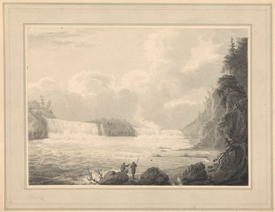 Vue des chutes du Niagara - Isaac Weld