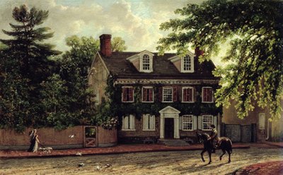 Résidence de Washington à Germantown, c.1880 - Isaac Williams