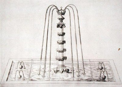 Conception de fontaine de 