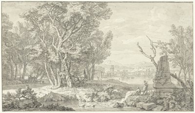 Paysage arcadien - Isaac de Moucheron