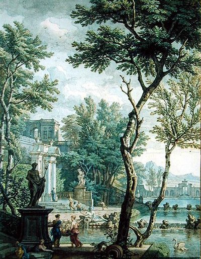 Palais et parc idéaux - Isaac de Moucheron