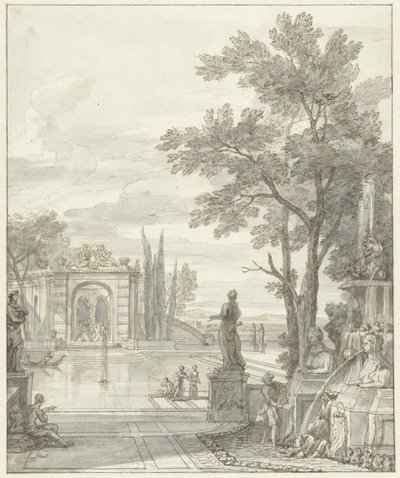 Vue de parc - Isaac de Moucheron
