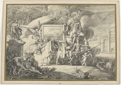 Satire sur la peinture et l