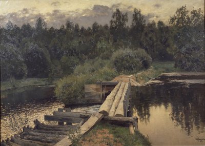 À la faible profondeur, 1892 - Isaak Ilyich Levitan