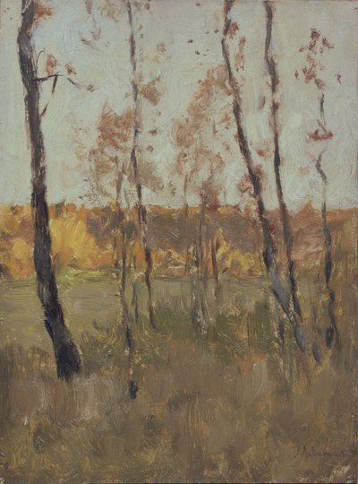 Automne, 1896 - Isaak Ilyich Levitan