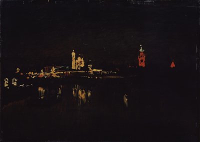Illumination du Kremlin de Moscou, 1896 - Isaak Ilyich Levitan