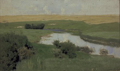 Petite rivière Istra - Isaak Ilyich Levitan