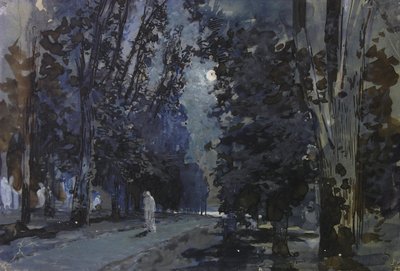 Les ombres. Nuit au clair de lune - Isaak Ilyich Levitan