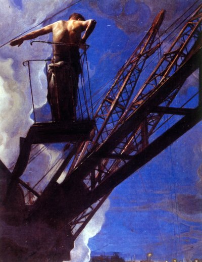 Ouvrier du bâtiment - Isaak Israilevich Brodsky