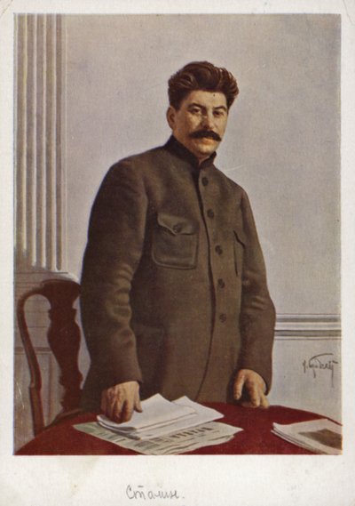Joseph Staline, leader bolchevique soviétique - Isaak Israilevich Brodsky