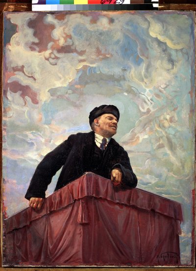 Portrait de Vladimir Lénine - Isaak Israilevich Brodsky