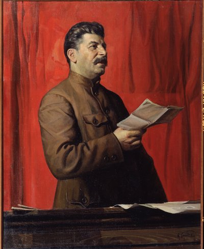 Portrait de Staline - Isaak Israilevich Brodsky