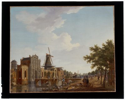 La Catharijnepoort à Utrecht - Isaak Ouwater