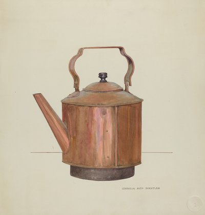 Bouilloire en cuivre - Isabella Ruth Doerfler