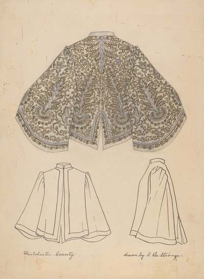 Veste brodée - Isabelle De Strange