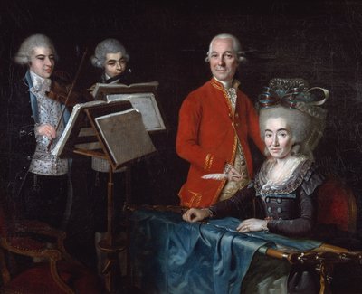 Groupe familial, 1781 - Isabelle Pinson