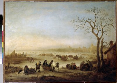 Lac gelé - Isack van Ostade