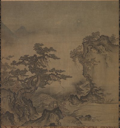 Paysage, seconde moitié des années 1400 - Isho Tokugan