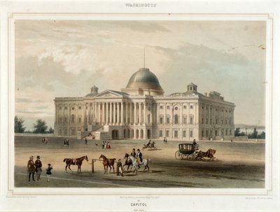 Washington--Capitole (Vue Est) - Isidore Laurent Deroy
