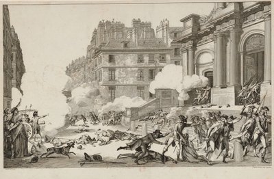 13 Vendémiaire. La répression de la révolte royaliste par Napoléon Bonaparte à Paris - Isidore Stanislas Helman