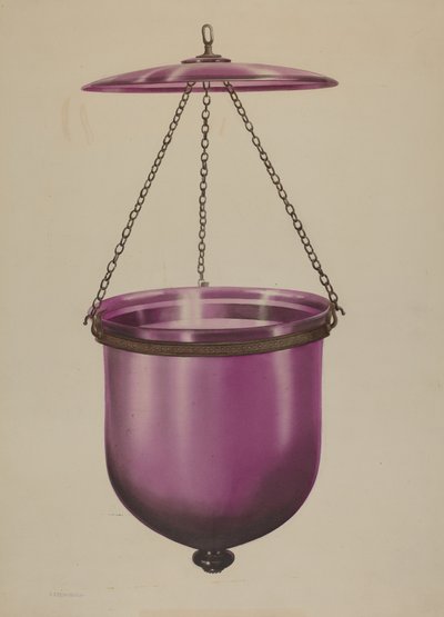 Lampe suspendue - Isidore Steinberg
