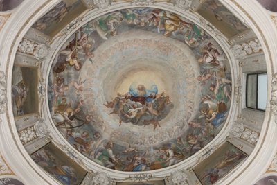 Paradis avec le Père éternel, c.1623-34 (fresque) (détail) - Isidoro Bianchi