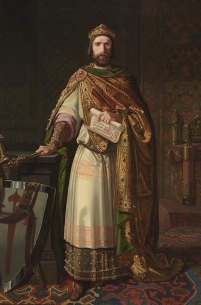 Roi Ferdinand II de León, 1850 - Isidoro Lozano