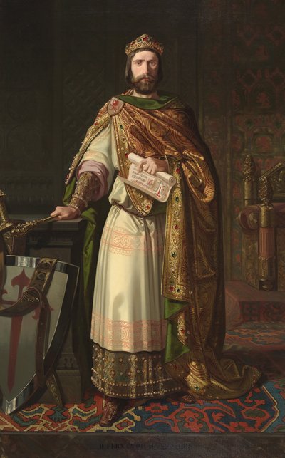 Portrait de Ferdinand II de León - Isidoro Lozano