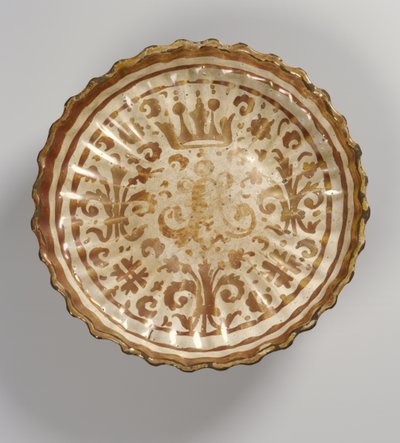 Plat décoré, mauresque - Islamic School