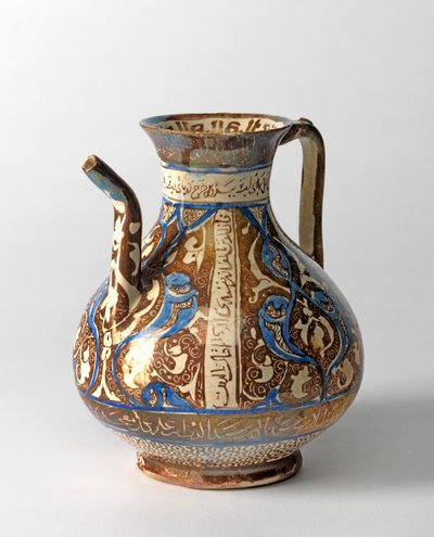 Aiguière en fritware, Seldjoukide (céramique) - Islamic School