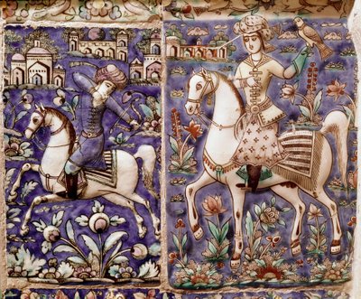 Art islamique : chasse au faucon - Islamic School
