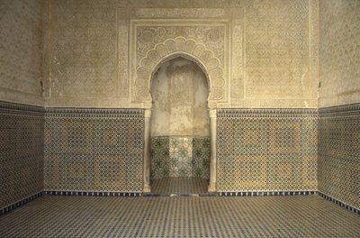 Madrasa de Sidi Bou Medine, salle de prière - Islamic School