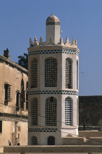Minaret de la mosquée, Palais du Dey - Islamic School