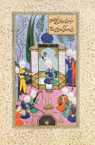 La Cour du Sultan, illustration de 