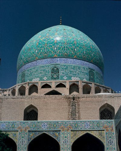 Vue de la mosquée du Shah (également connue sous le nom de mosquée de l