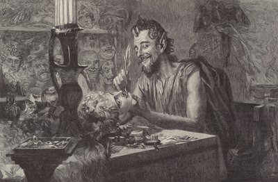 Der Teufel Schafft Masken - Ismael after Gentz