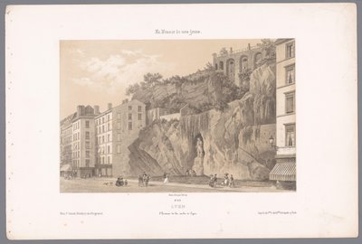 Vue de la statue de Johannes Kleberger à Lyon - Isodore Laurent Deroy