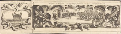 Le siège de La Rochelle [plaque 14 de 16; ensemble comprend 1952.8.97-112] - Israel Henriet or Abraham Bosse after Jacques Callot