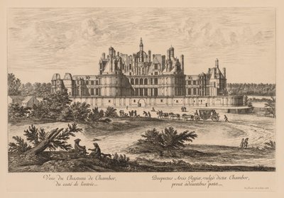 Vue du Palais de Chambord depuis l