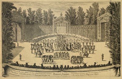 Fetes donnés a Versailles - Israel Sylvestre
