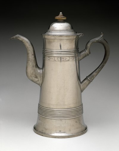 Cafetière, vers 1820-1840 - Israel Trask