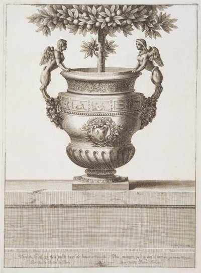 Urnes en bronze utilisées pour les agrumes, illustration de 