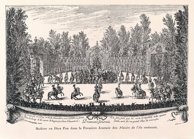 Molière en Dieu Pan, Illustration de "Les plaisirs de l