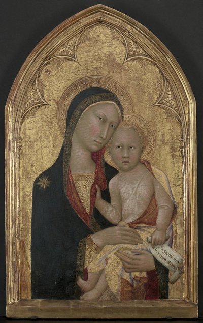 Madone et Enfant - Israhel van Meckenem