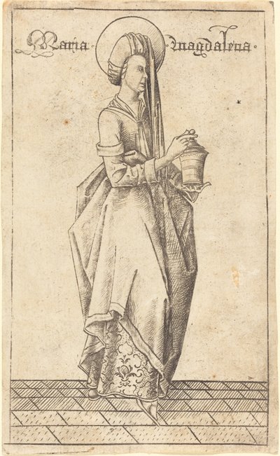 Sainte Marie-Madeleine - Israhel van Meckenem