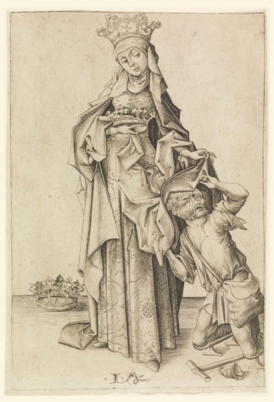 Sainte Élisabeth - Israhel van Meckenem