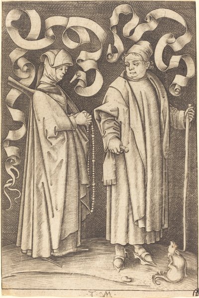 Les Fidèles, vers 1495-1503 - Israhel van Meckenem